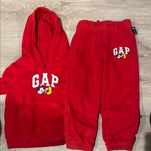 GAP Kids Mickey Hoodie and Sweatpants Set